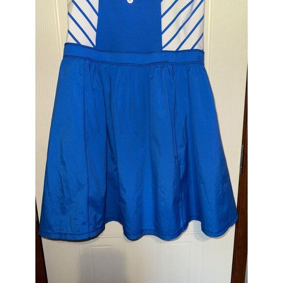 Lululemon RARE Club Dress Deauville Stripe Pipe Dream Blue White Size 8 - Picture 10 of 15